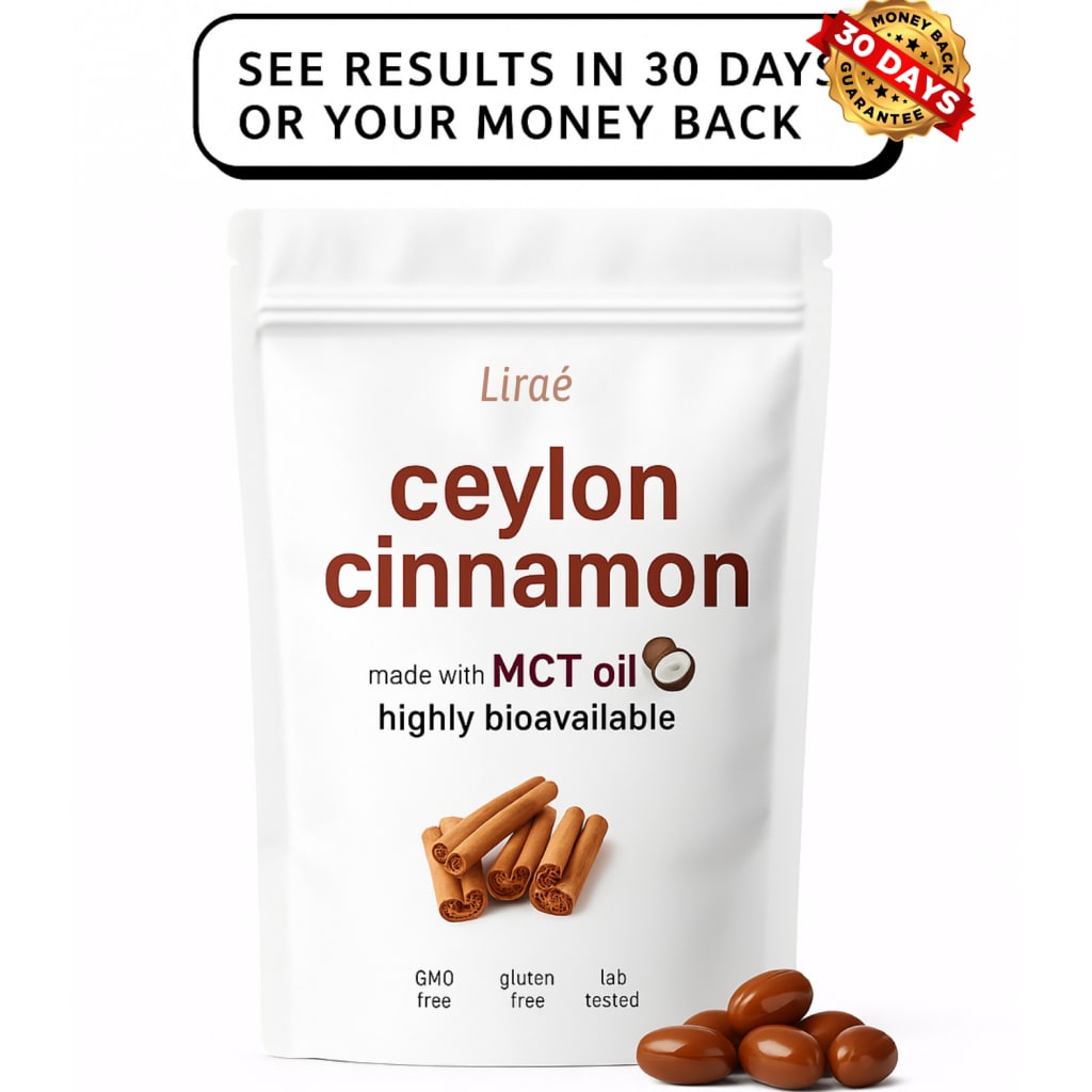 Ceylon Cinnamon 7200mg Equivalent with MCT Oil
